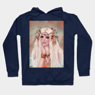 Nereides sea nymph by Renee Lavoie Hoodie